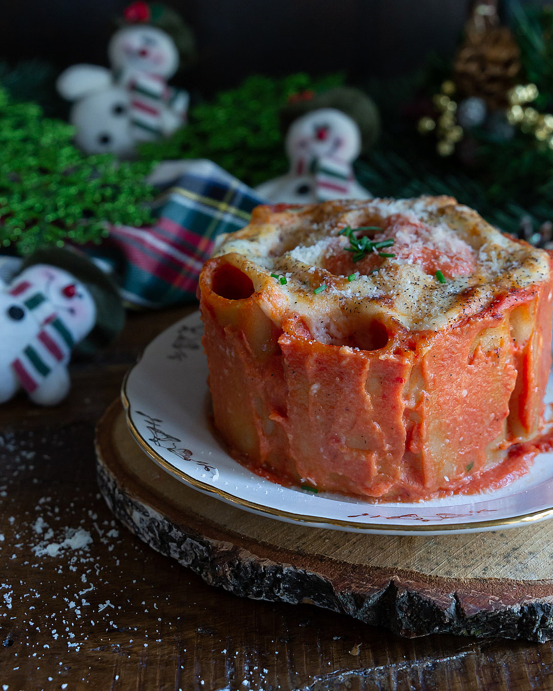 timballo-paccheri-primo-natale-contemporaneo-food